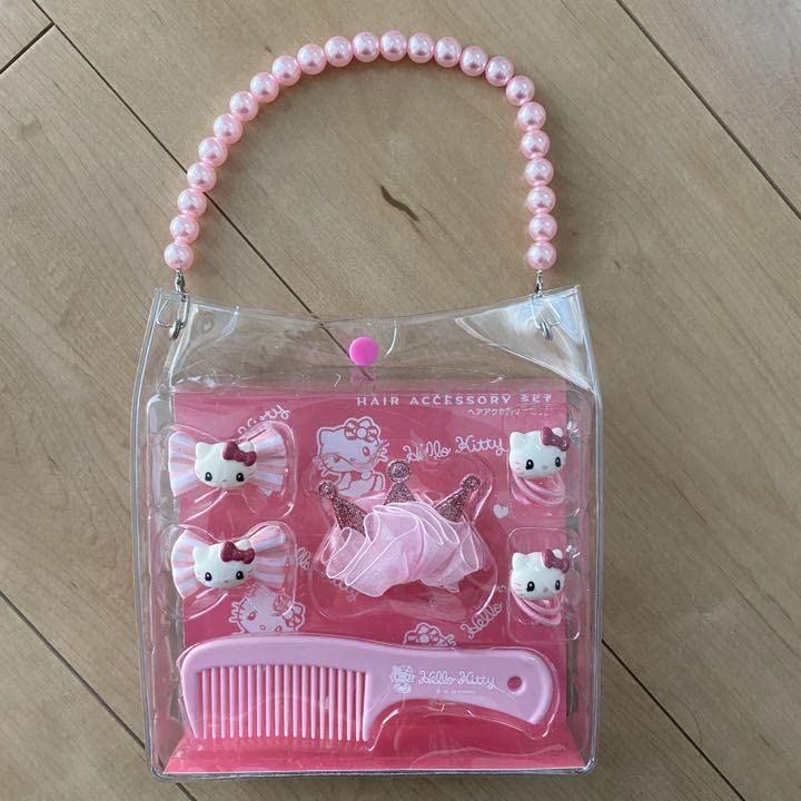 Amazon.co.jp: ハローキティ ヘアアクセサリーセット USJ キティ